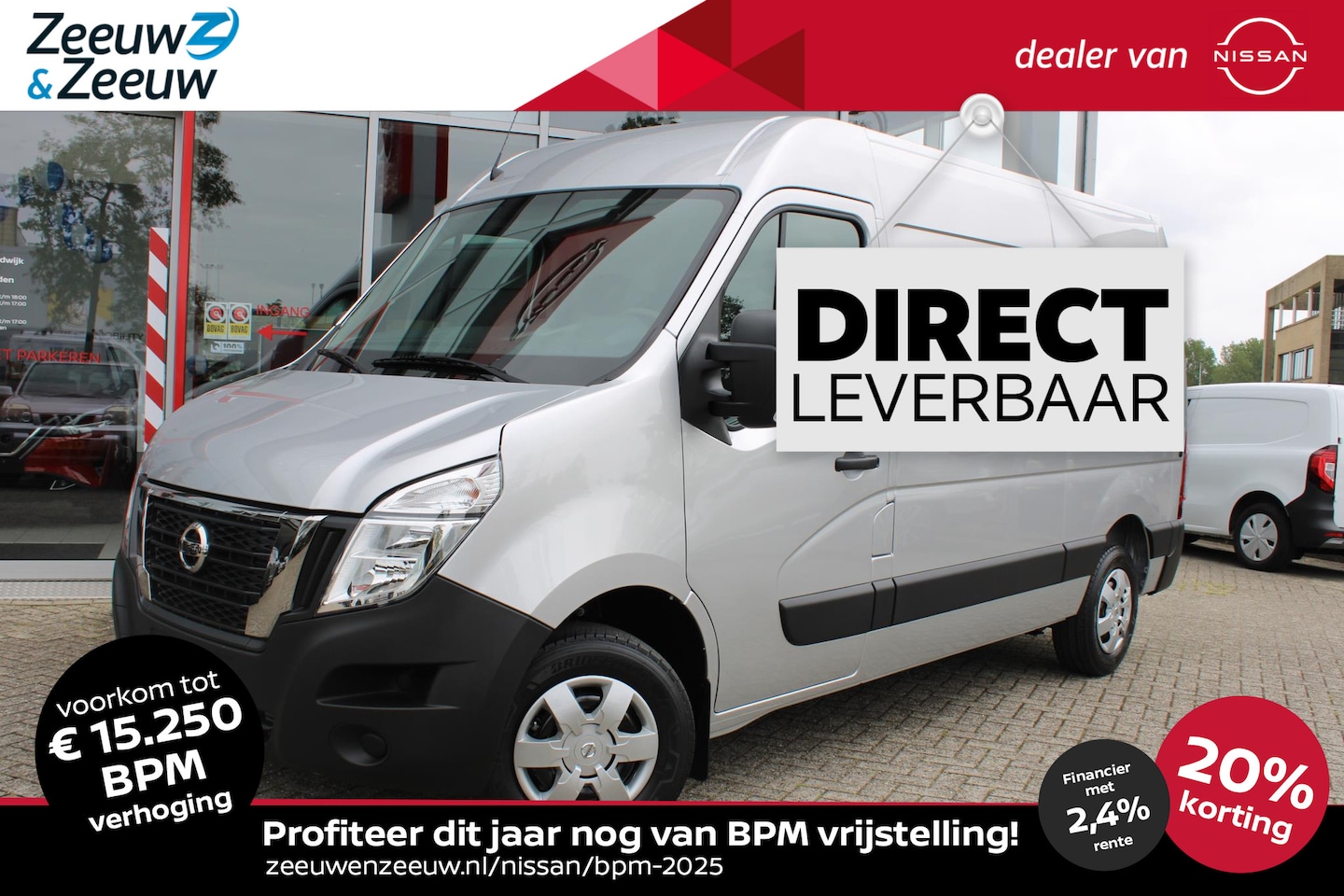 Nissan Interstar - 2.3 dCi L2H2 Acenta | Parkeersensoren achter | Schuifdeur rechts | Bluetooth | Cruise cont - AutoWereld.nl