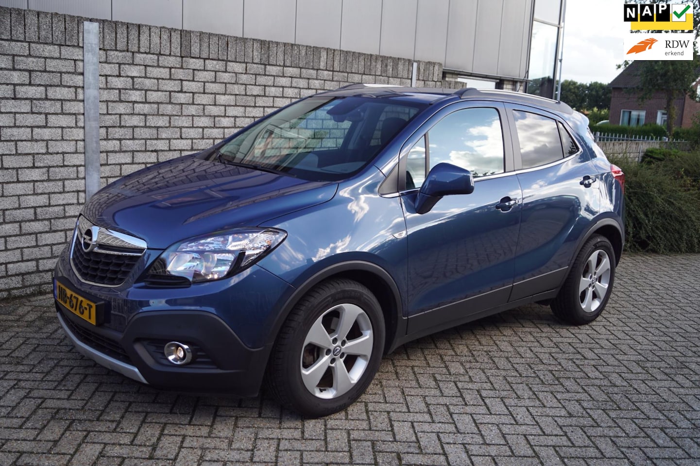 Opel Mokka - 1.4 T Cosmo Half Leder Sportst Navi Camera Clima DAB Cruise 2x PDC LMV Trekhaak ENZ NL Aut - AutoWereld.nl