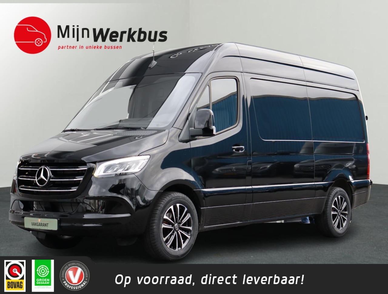 Mercedes-Benz Sprinter - 319 1.9 CDI L2H2 RWD 190pk Automaat LED | Navi | Camera Geveerde stoel - AutoWereld.nl