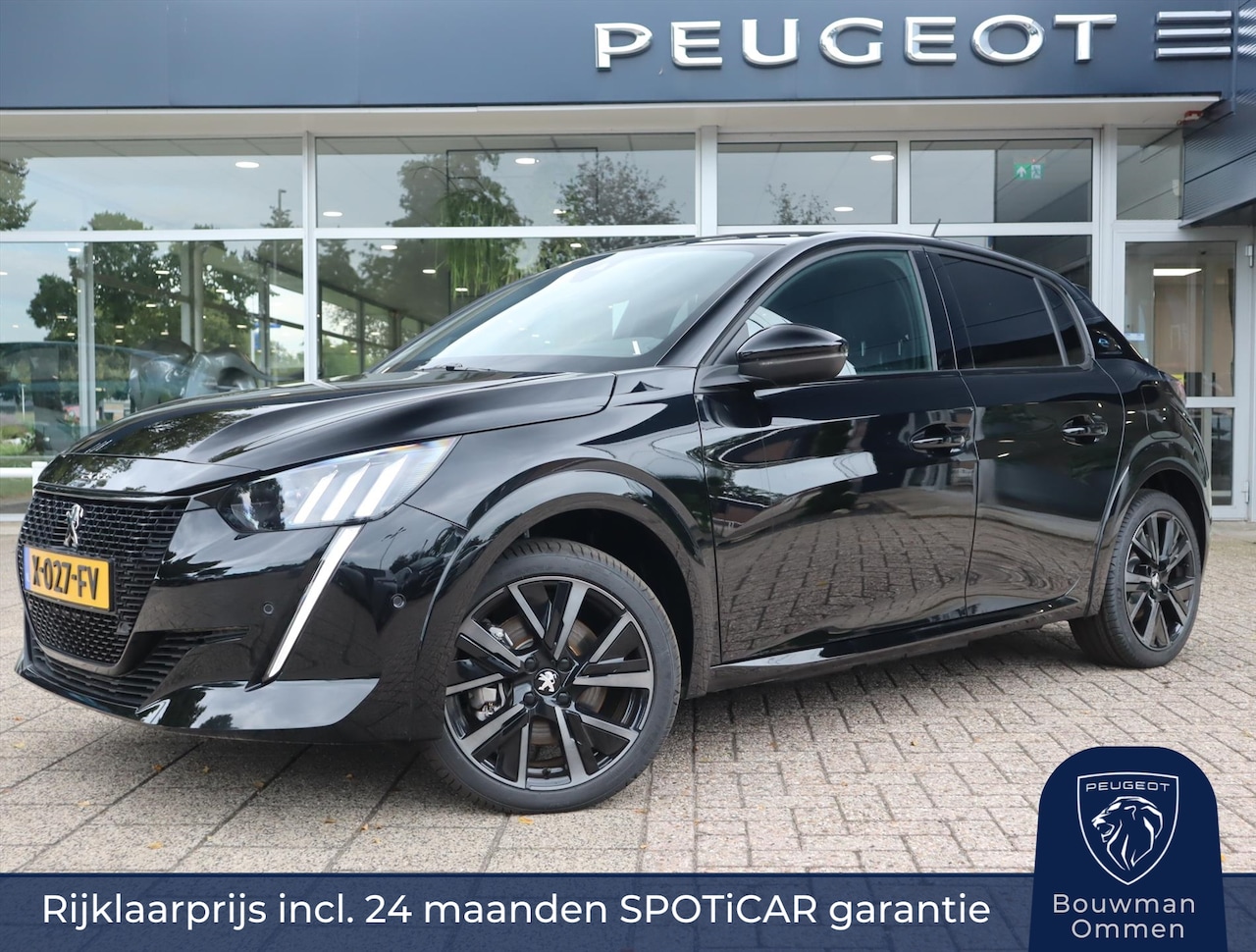 Peugeot e-208 - GT EV 50kWh 136pk, Rijklaarprijs, Stoelverwarming Full LED Cruise control Keyless entry - AutoWereld.nl