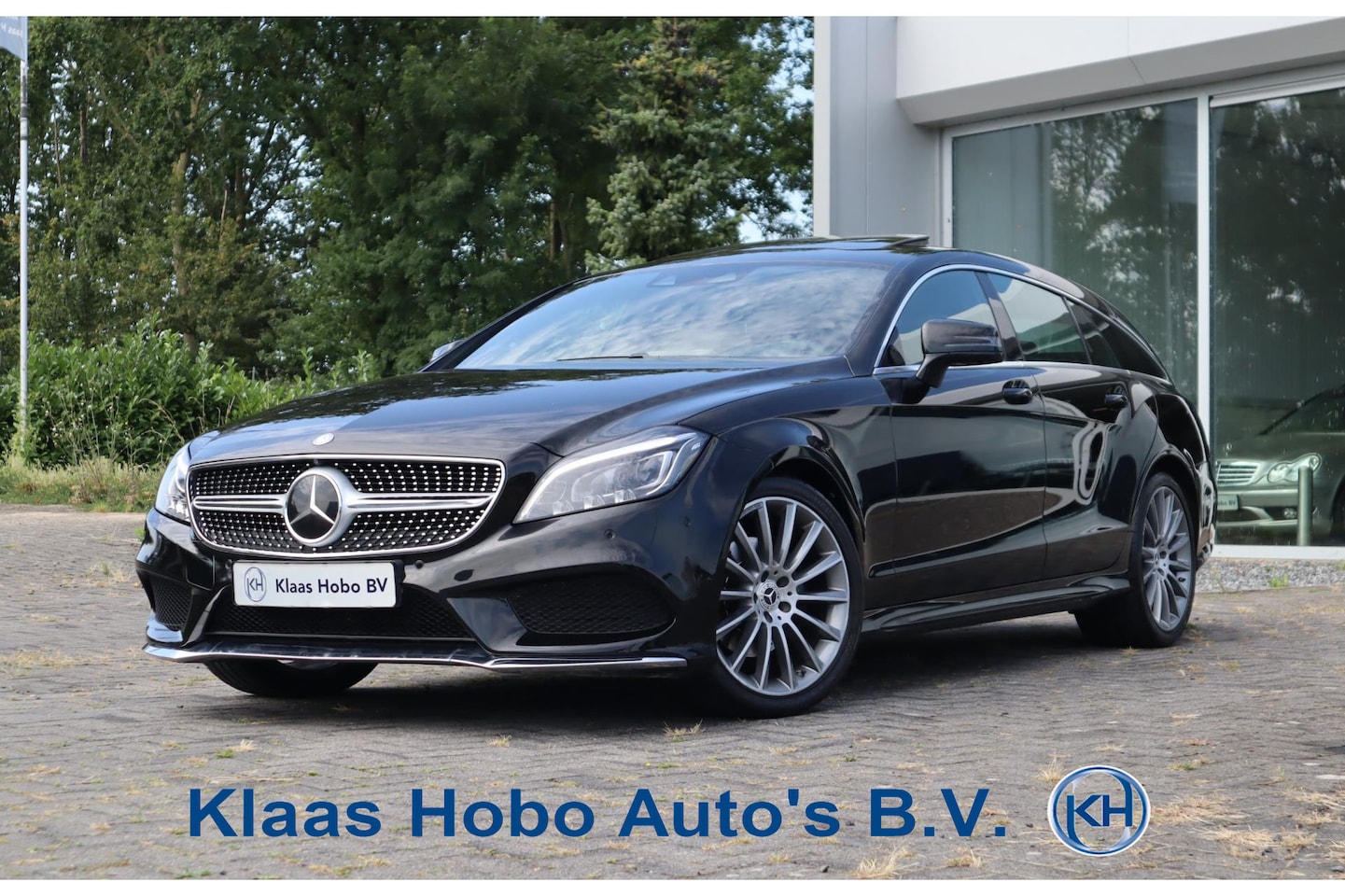 Mercedes-Benz CLS-klasse Shooting Brake - 220d AMG DISTRONIC, 360°-camera, Stoelverwarming, Trekhaak - AutoWereld.nl