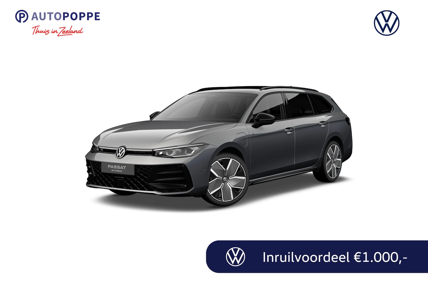 Volkswagen Passat Variant - 1.5 eHybrid 272 6DSG R-Line Business | 'App-Connect' draadloze smartphone integratie | Afs - AutoWereld.nl