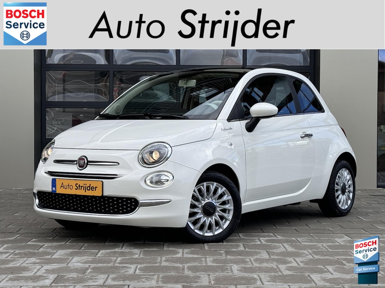 Fiat 500 - 1.0 Hybrid Dolcevita | aut.airco | cruise-control | panodak - AutoWereld.nl