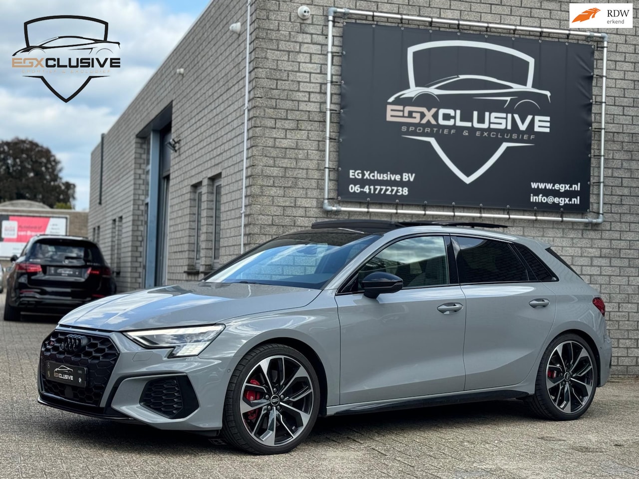 Audi A3 Sportback - 2.0 TFSI S3 Quattro Nardo/Pano/Trekhaak - AutoWereld.nl