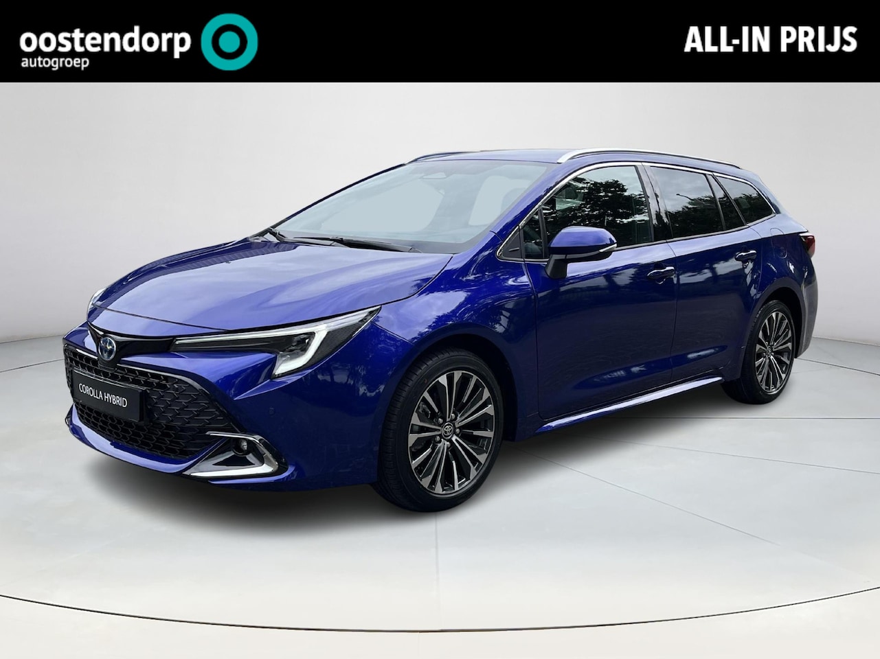 Toyota Corolla Touring Sports - Hybrid 140 Dynamic | Juniper blue metallic | Nieuw uit voorraad leverbaar | - AutoWereld.nl