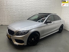 Mercedes-Benz C-klasse - 200 AMG NIGHT PANO KEYLESS LEER NAP