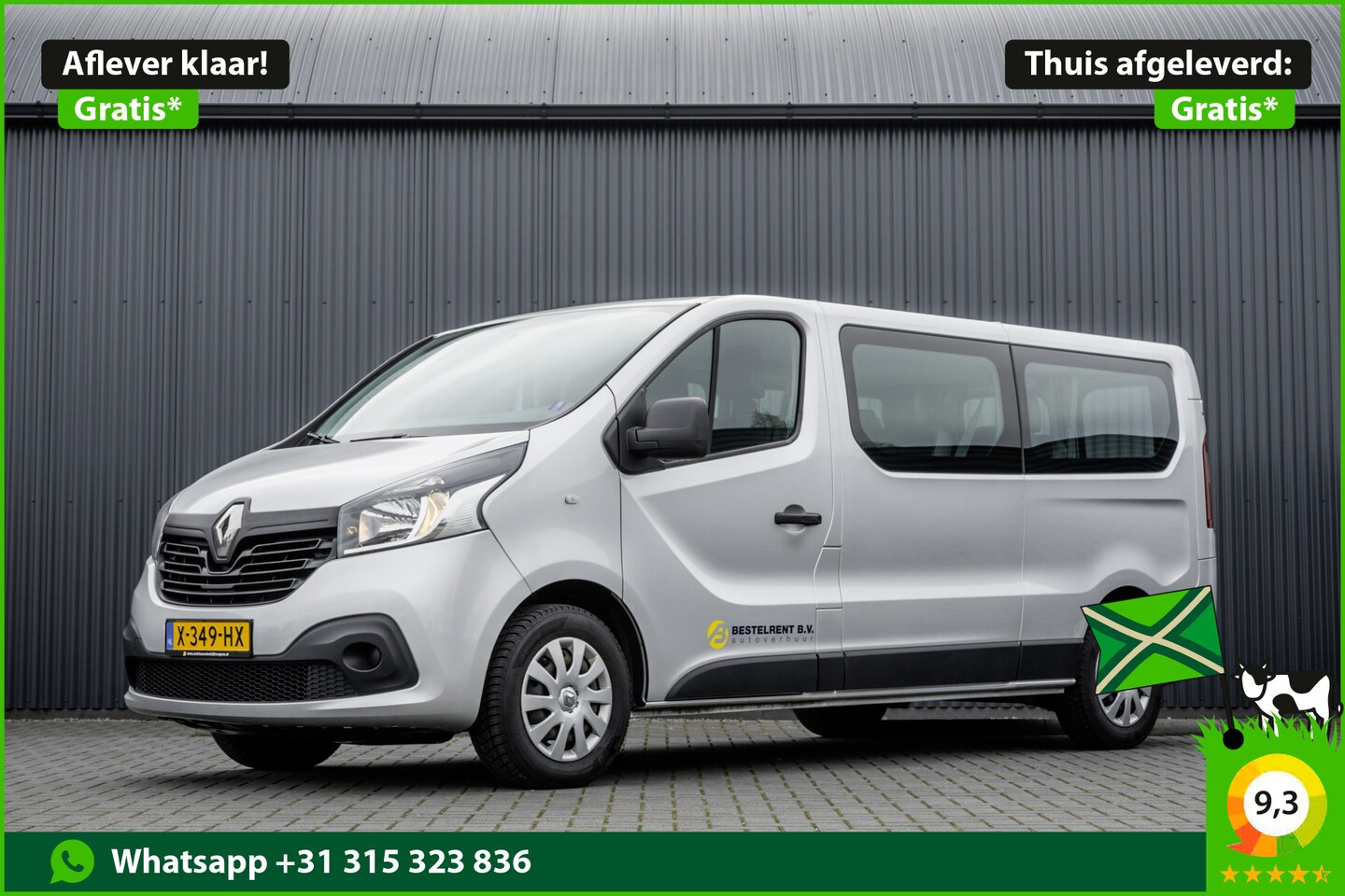 Renault Trafic Passenger - **1.6dCi 9-Pers L2H1 | Incl. BPM, BTW vrij | R-Link | Navi | A/C | Cruise | PDC | MF Stuur - AutoWereld.nl