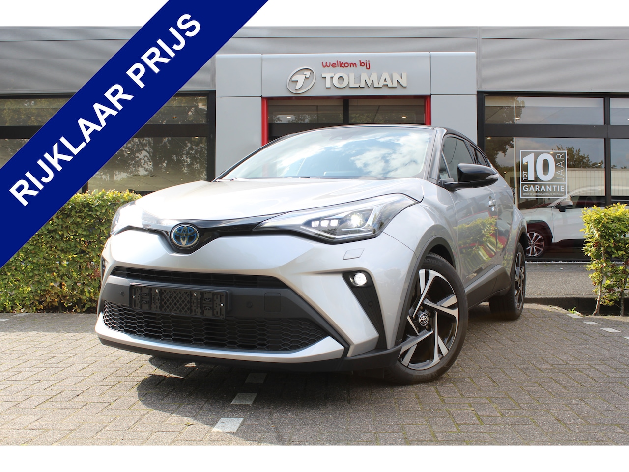 Toyota C-HR - 1.8 Hybrid Style Bi-Tone | Rijklaar | Blind Spot | Navi | Apple/Android | LED | Keyless | - AutoWereld.nl