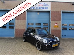 MINI Cabrio - 1.6 One|2 deurs|elektrische softtop|airbags|elektrische ramen|radio met usb aansluiting|