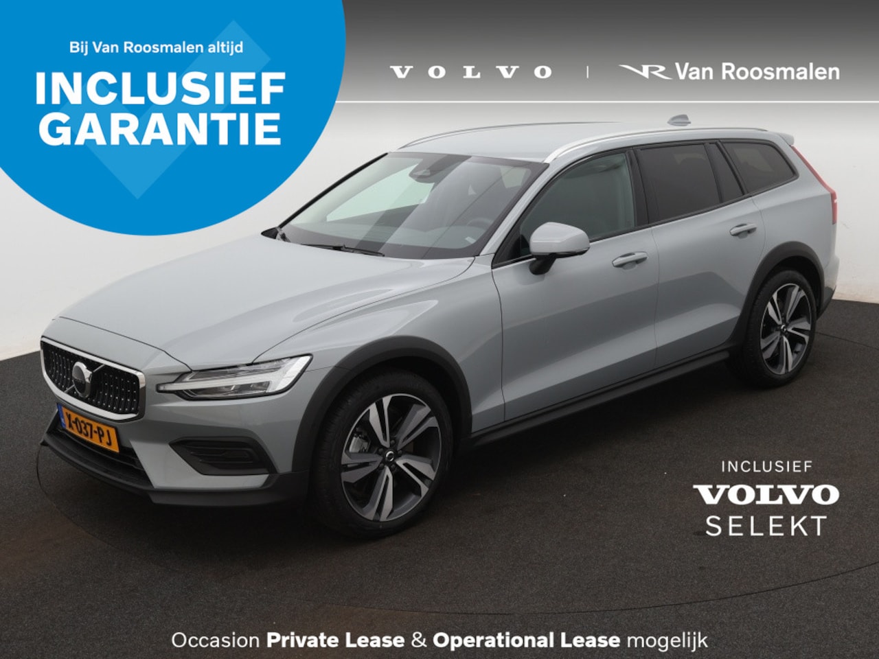 Volvo V60 Cross Country - B5 AWD | GRATIS LEDER | 19" Lm Velgen | Getint Glas - AutoWereld.nl