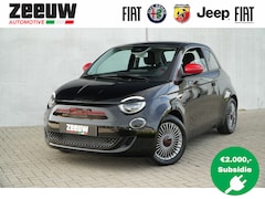 Fiat 500e - RED 42 kWh | Navi | Carplay | Keyless | 16"