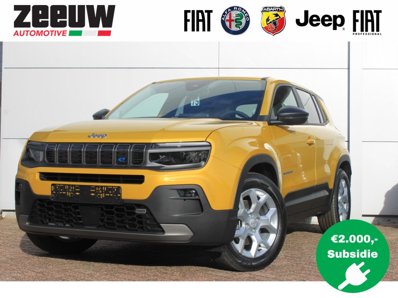 Jeep Avenger - Longitude 54kWh | Tech & Style | Winter | Direct Leverbaar - AutoWereld.nl