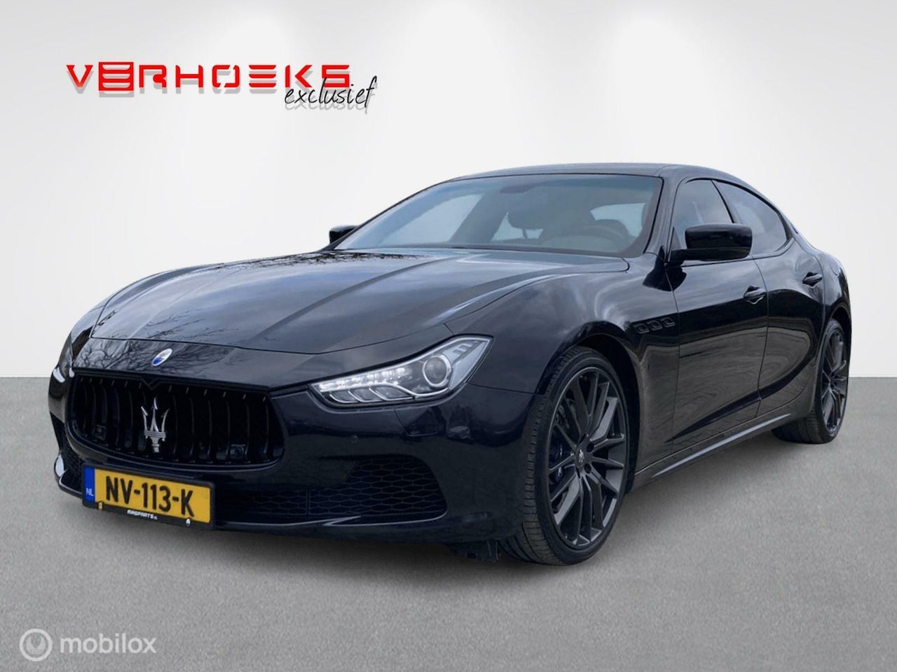 Maserati Ghibli - 3.0 S Q4 Black Edition - AutoWereld.nl