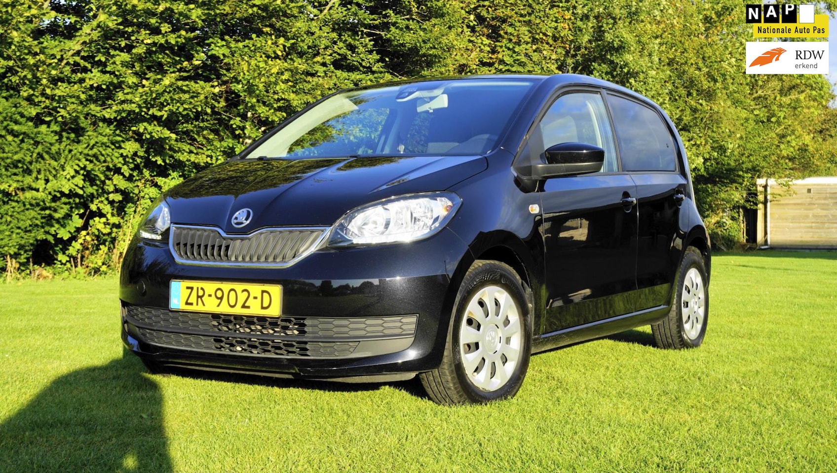 Skoda Citigo - 1.0 Greentech Ambition Cruise control 5 Drs Airco telefoon blue tooth - AutoWereld.nl