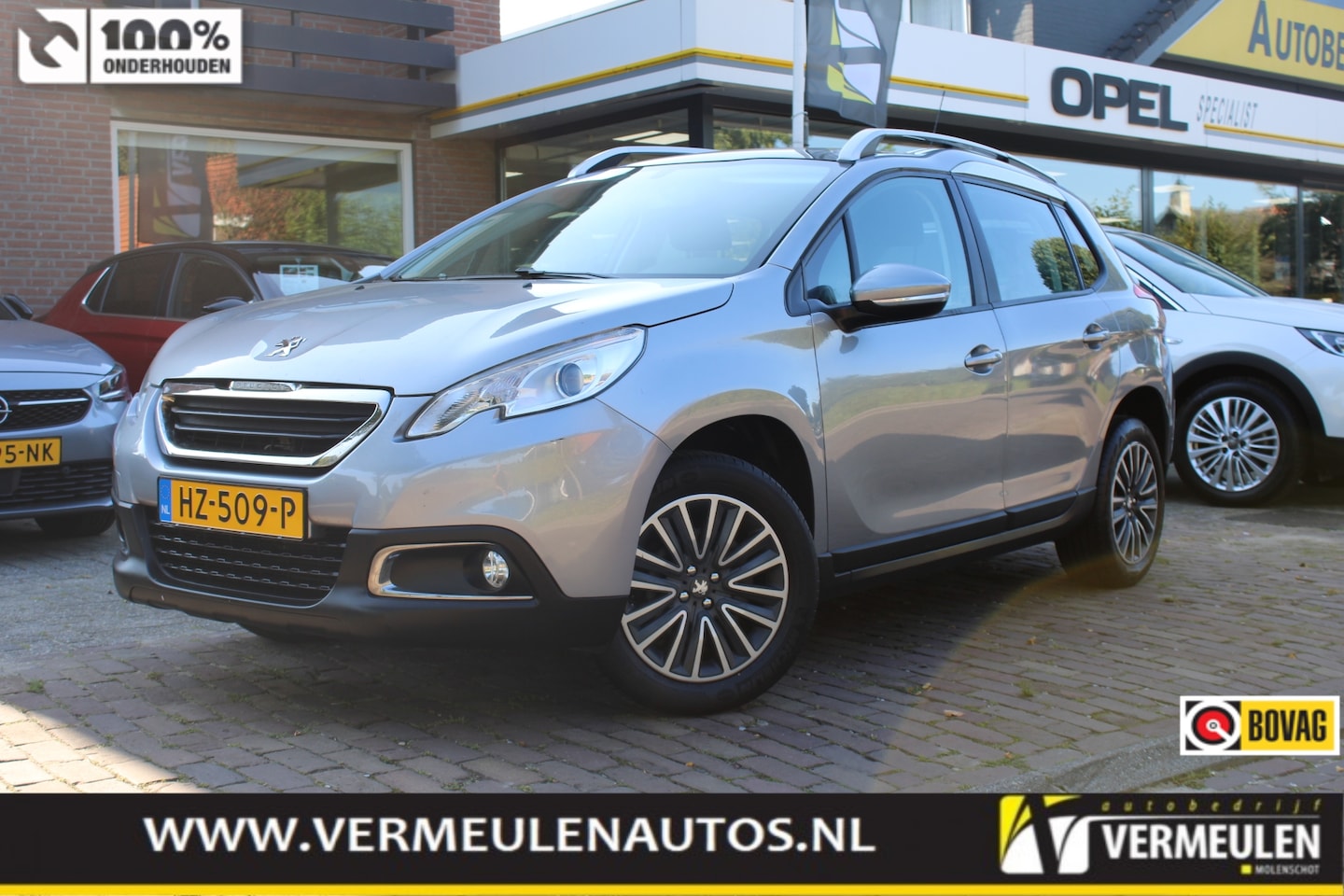 Peugeot 2008 - 1.2 PureTech 82PK Blue Lease + Navi/ Clima/ Panorama/ NL auto - AutoWereld.nl