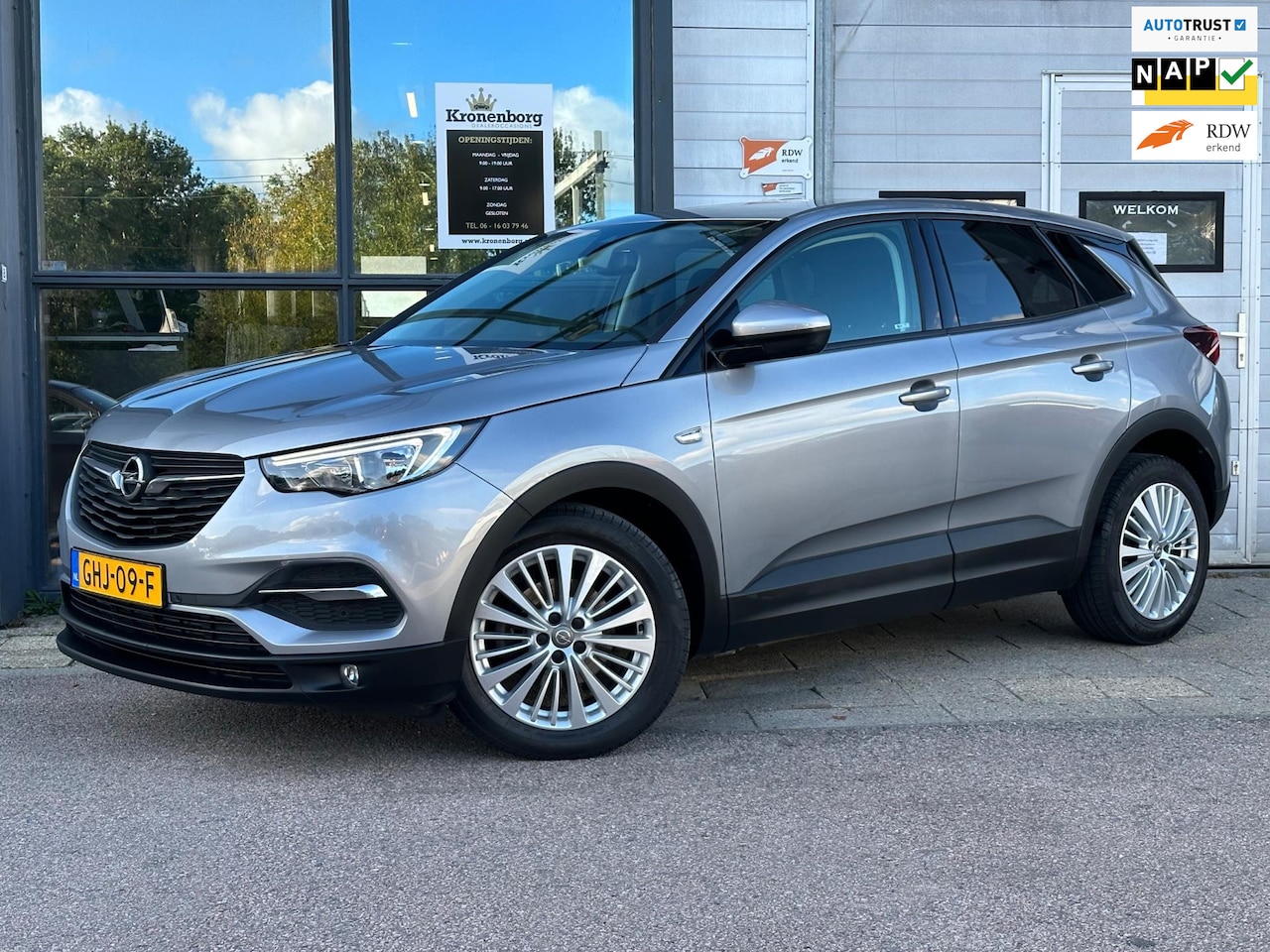 Opel Grandland X - 1.2 Turbo Business Executive|CARPLAY| NAP| - AutoWereld.nl