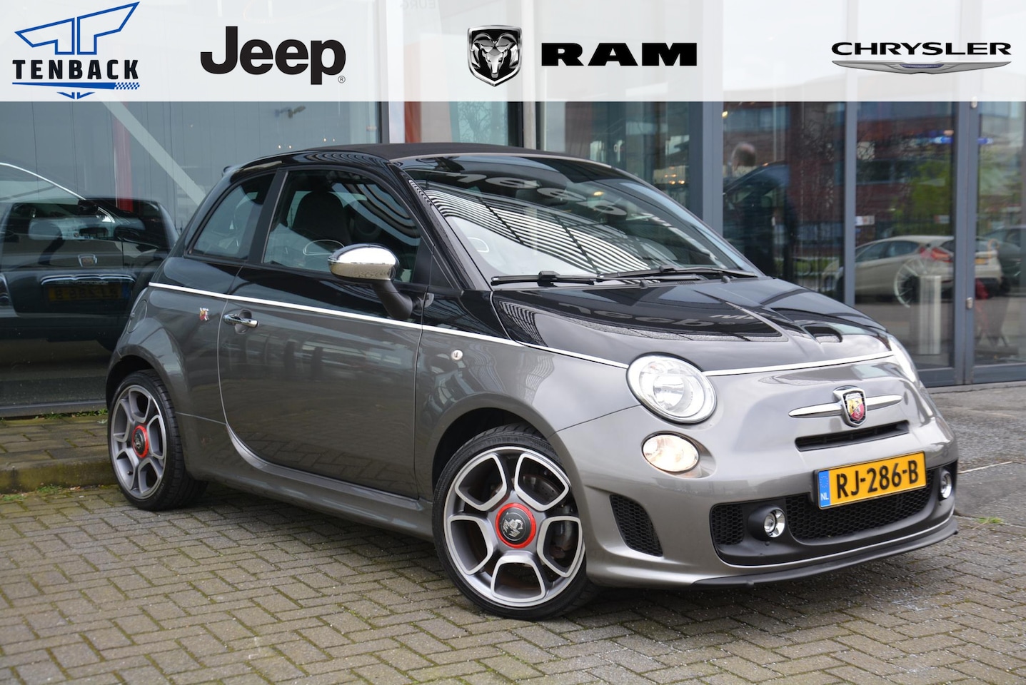 Abarth 500 - 500C 1.4 T-Jet Abarth Elaborabile Cabrio | 135 pk | - AutoWereld.nl