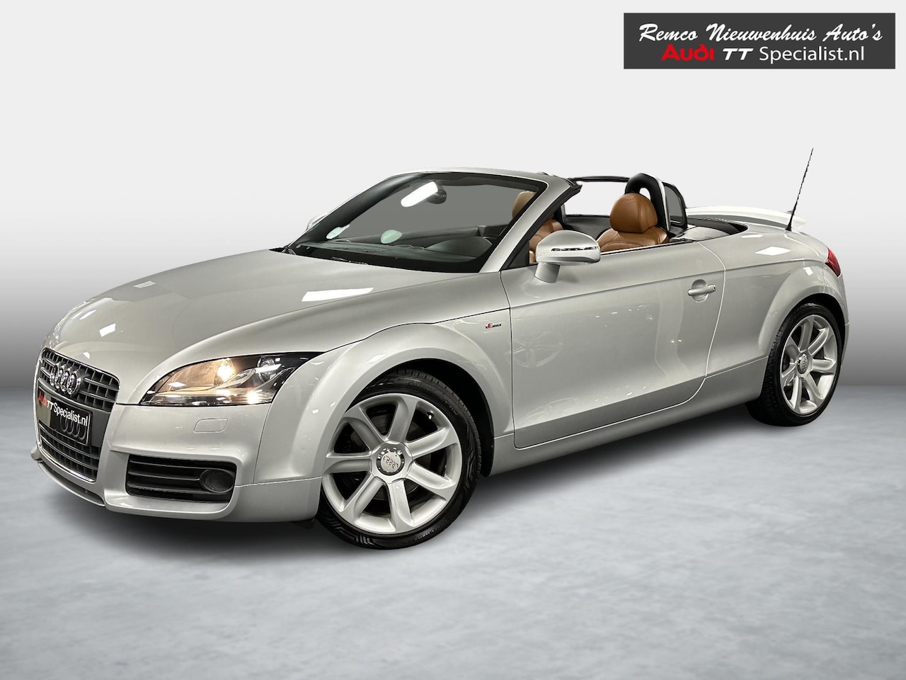 Audi TT Roadster - 2.0 TFSI Pro Line S-Line Plus Pakket Mokkasin Leder - AutoWereld.nl