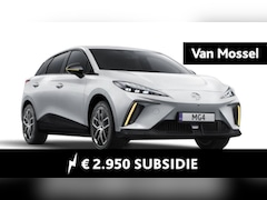 MG 4 - 4 Luxury 64 kWh / Dover White ACTIE € 5000, = voorraad korting ( Particulier € 2.950, = su