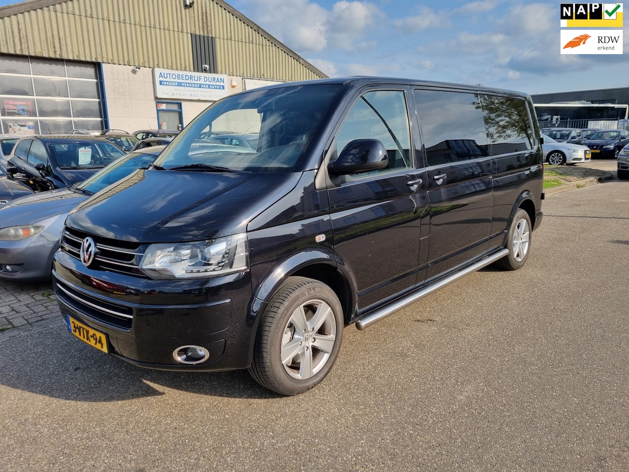 Volkswagen Transporter Caravelle - 2.0 TDI L2H1 DC 6-Bak Bj:2012 NAP! - AutoWereld.nl