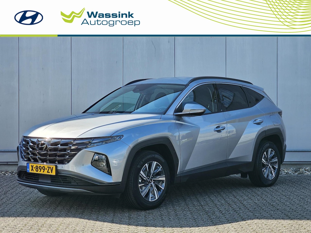 Hyundai Tucson - 1.6 HEV 230pk Comfort Smart Automaat | Navigatie | Elektrische achterklep | 1.650kg trekge - AutoWereld.nl