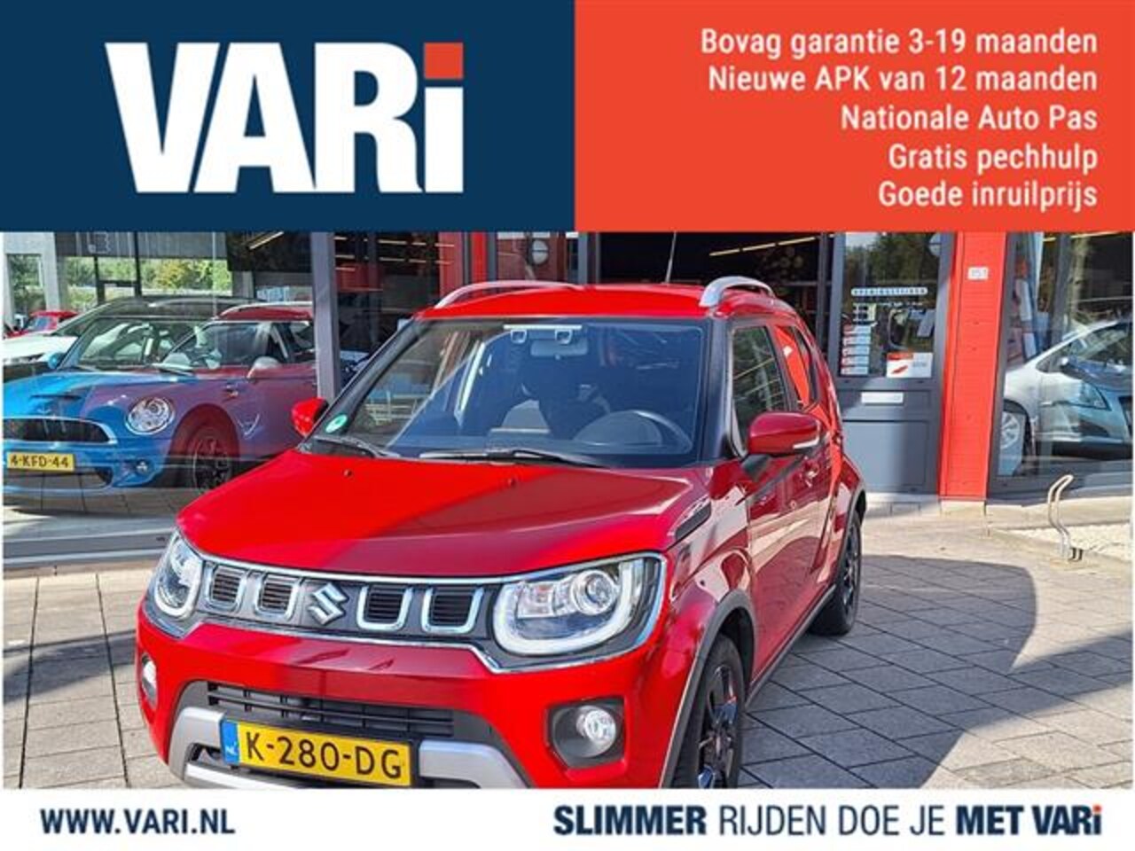 Suzuki Ignis - 1.2 STYLE SMART HYBRID - AutoWereld.nl