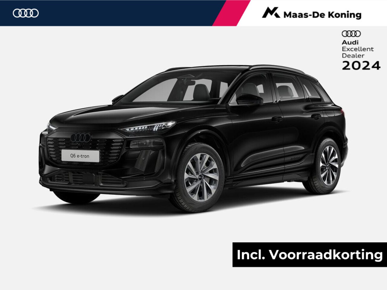 Audi Q6 e-tron - Launch Edition e-tron perf 306pk · Bekleding Leder · Luchtvering · Panoramadak - AutoWereld.nl