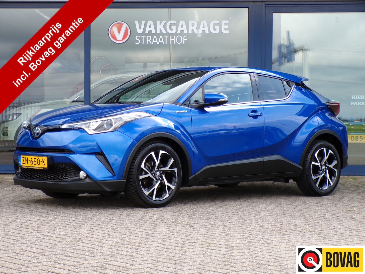 Toyota C-HR - 1.8 Hybrid Style 1.8 Hybrid Style, Automaat / Keyless / Camera + Sensoren / Full LED / JBL / 18' LMV - AutoWereld.nl