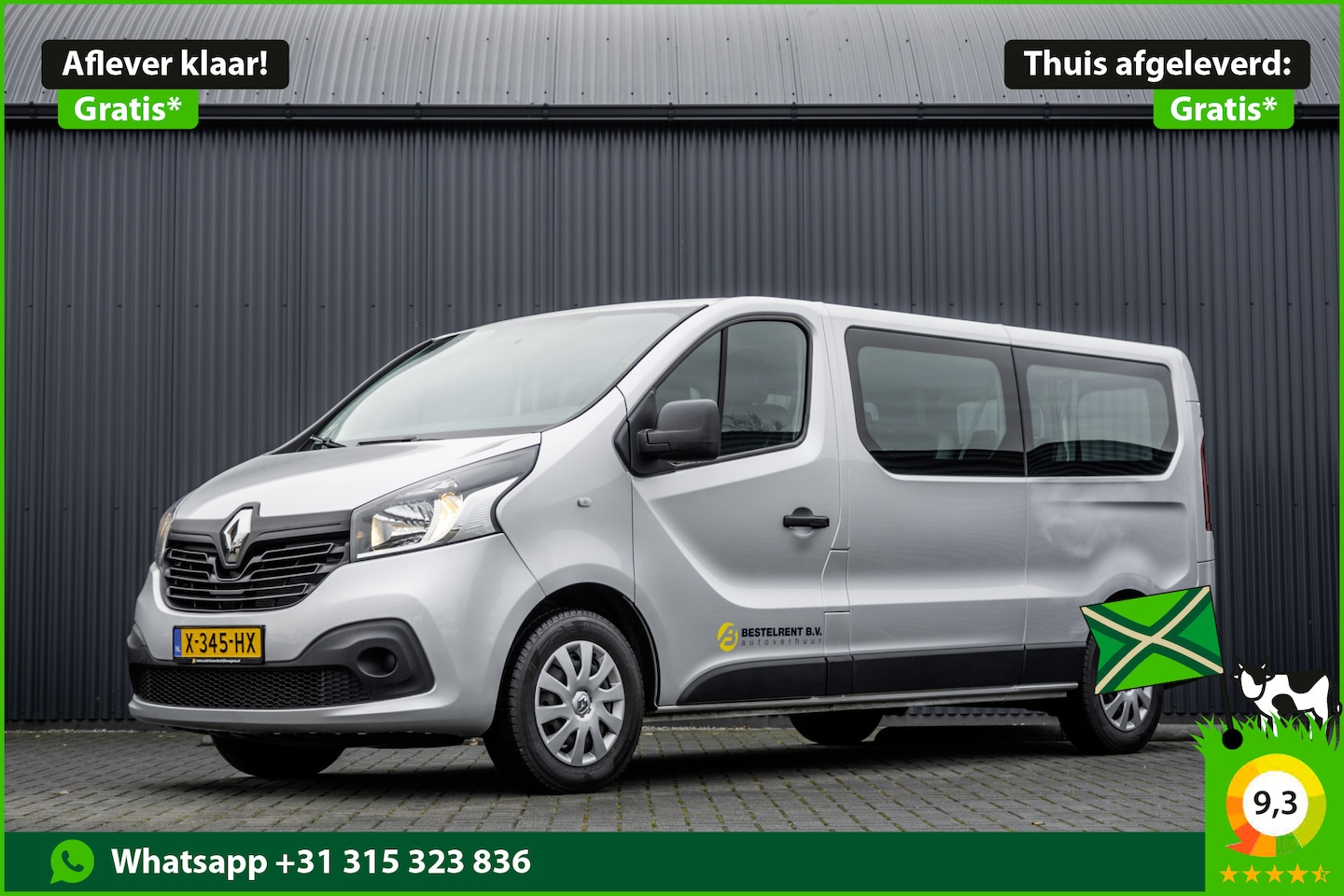 Renault Trafic Passenger - **1.6dCi 9-Pers L2H1 | Incl. BPM, BTW vrij | R-Link | Navi | Airco | Cruise | PDC | MF Stu - AutoWereld.nl