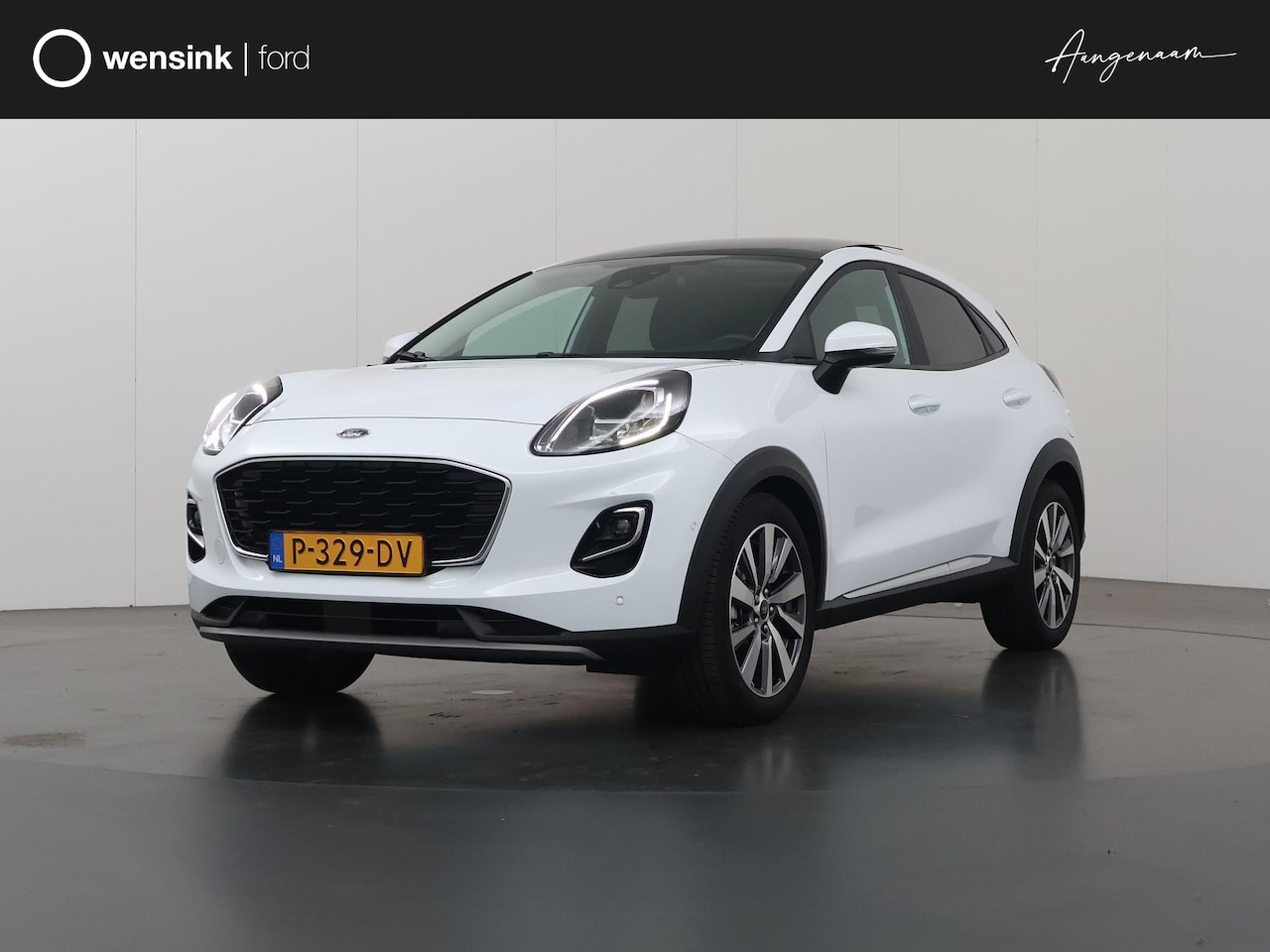 Ford Puma - 1.0 EcoBoost Hybrid Titanium X | Panoramadak | Winterpack | Adaptive Cruise Control | Park - AutoWereld.nl