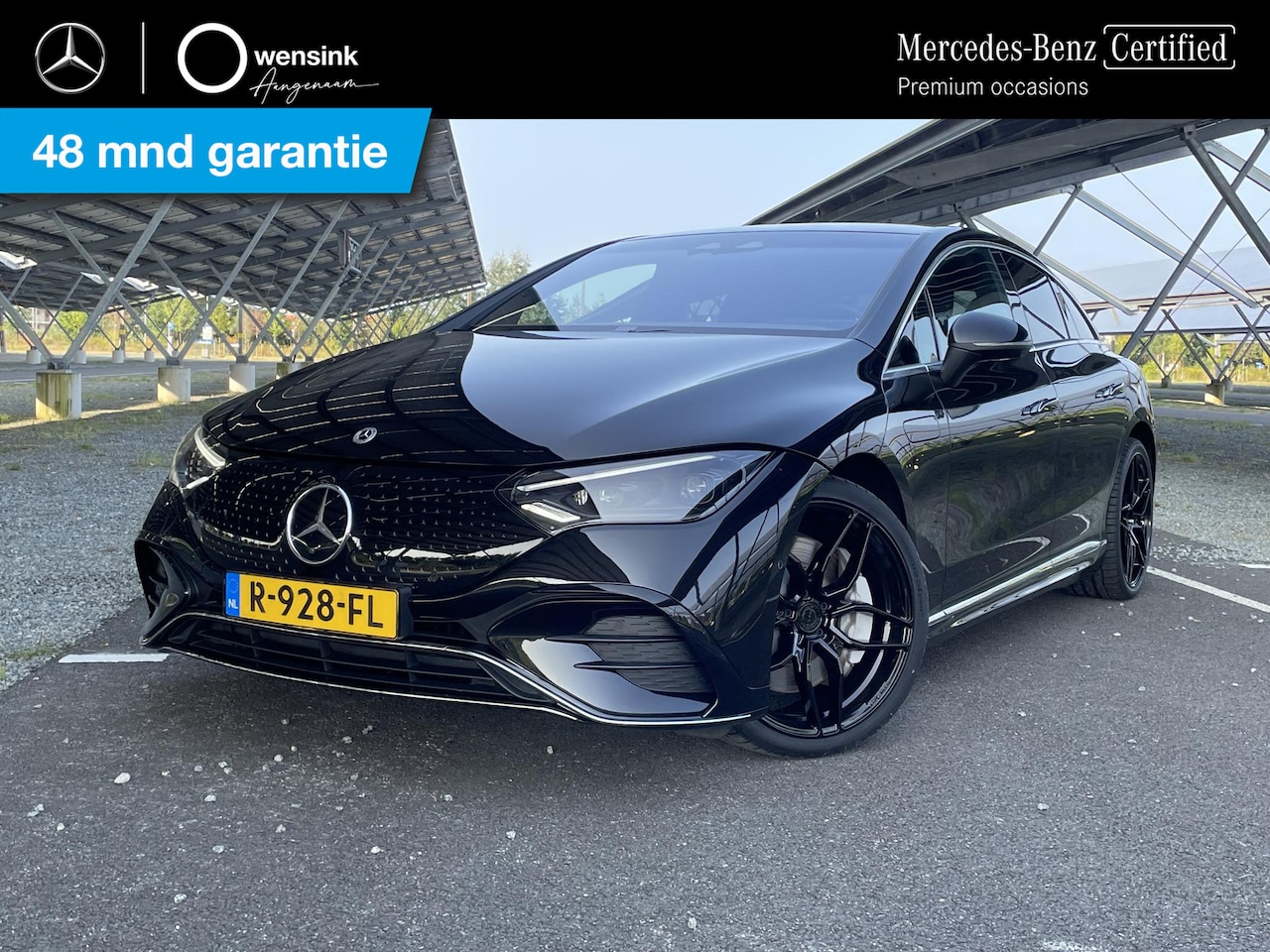 Mercedes-Benz EQE - 350+ AMG Line 91 kWh | Burmester | Trekhaak | Memory stoelen | Sfeerverlichting | 21" lich - AutoWereld.nl