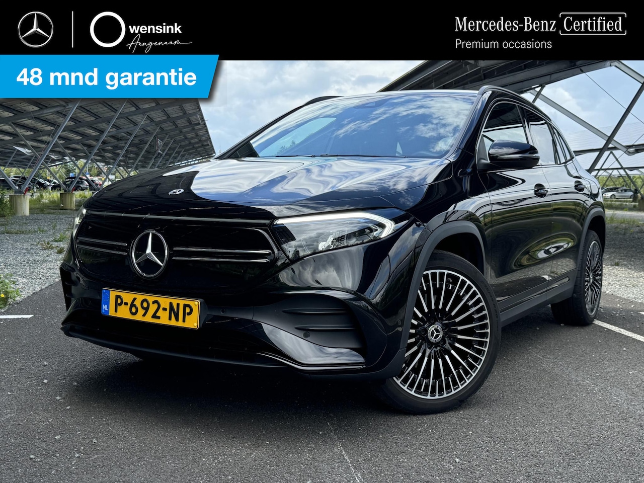 Mercedes-Benz EQA - 250 Business Solution AMG 67 kWh | Night | 20" Multispaaks | Sfeerverlichting | Stoelverwa - AutoWereld.nl