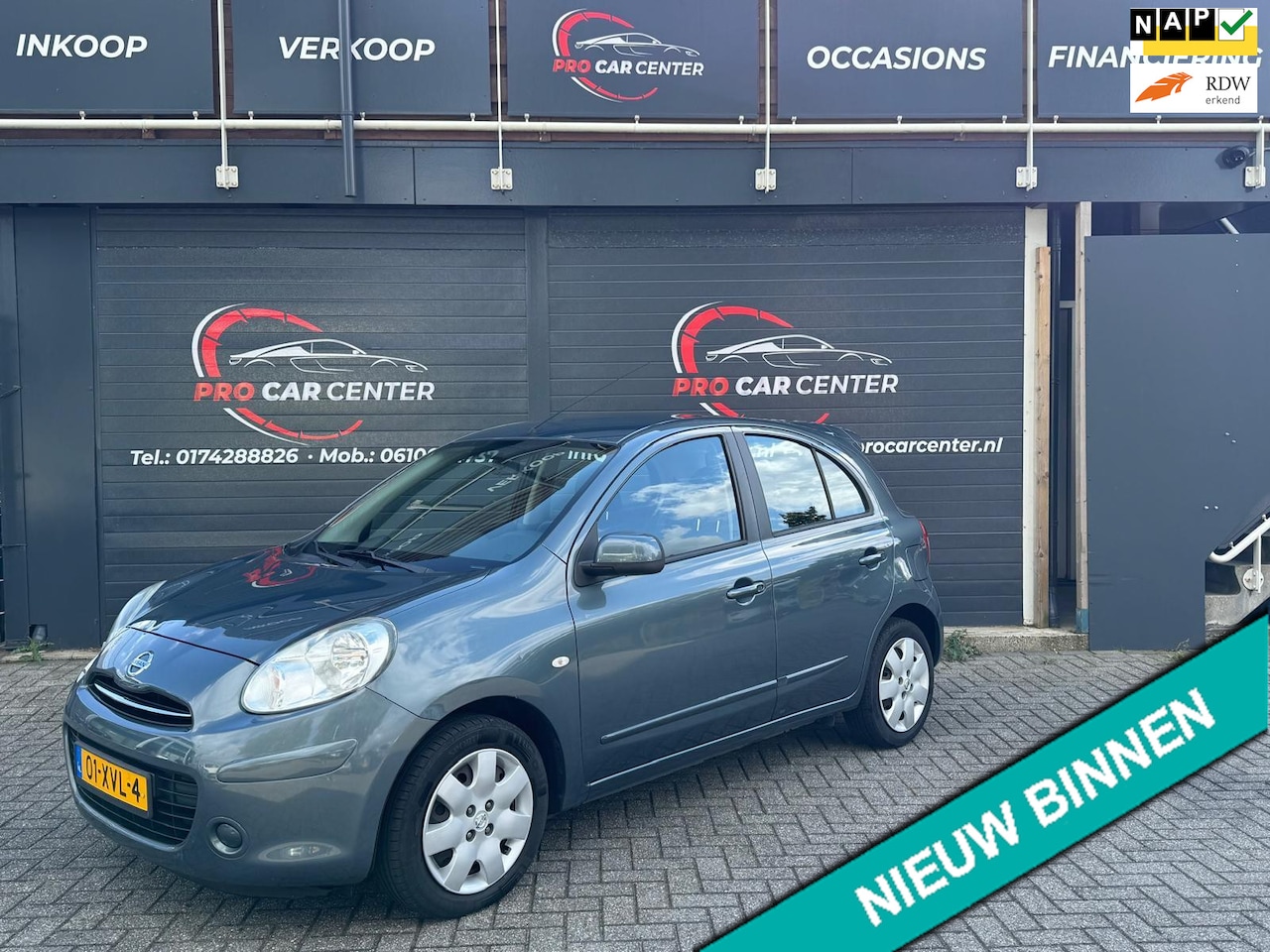 Nissan Micra - 1.2 DIG-S Acenta AIRCO|EL.RAMEN|APK|NAP - AutoWereld.nl