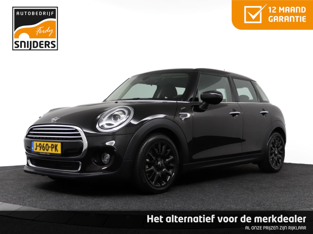 MINI Cooper - Mini 1.5 4 DRS Business Edition Automaat - 12 MND GARANTIE | Xenon | PDC | Union Jack | St - AutoWereld.nl