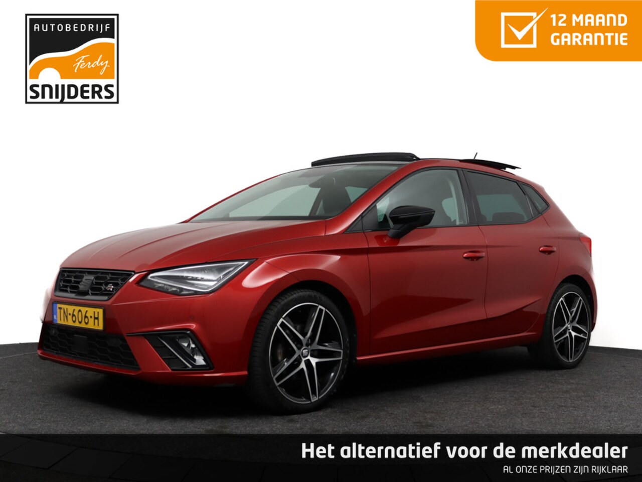 Seat Ibiza - TSI FR Black Optic DSG Business Intense BEATS, Orig.NL - 12 MND GARANTIE | DAB+ | Panorama - AutoWereld.nl