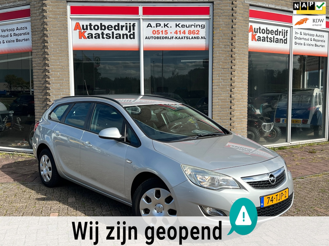 Opel Astra Sports Tourer - 1.4 Turbo Edition - 6 Bak - Trekhaak - Airco - Cruise - AutoWereld.nl