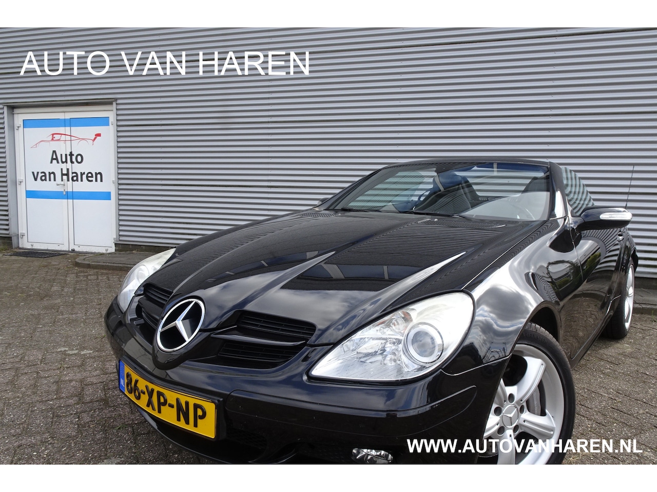 Mercedes-Benz SLK-klasse - 350 AUTOMAAT ZWART LEDER AIRSCARF AIRCO ALARM - AutoWereld.nl