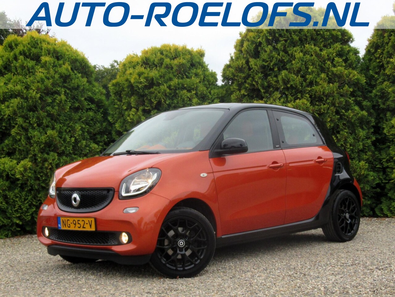 Smart Forfour - 1.0 Passion*Navi*Cruise*16 inch* - AutoWereld.nl