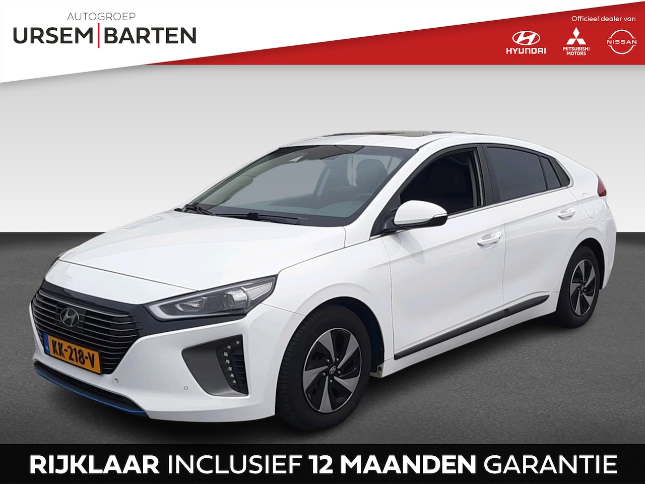 Hyundai IONIQ - 1.6 GDi First Edition | schuifdak | leder | blind-spot | bi-xenon | navigatie | stoelverwa - AutoWereld.nl