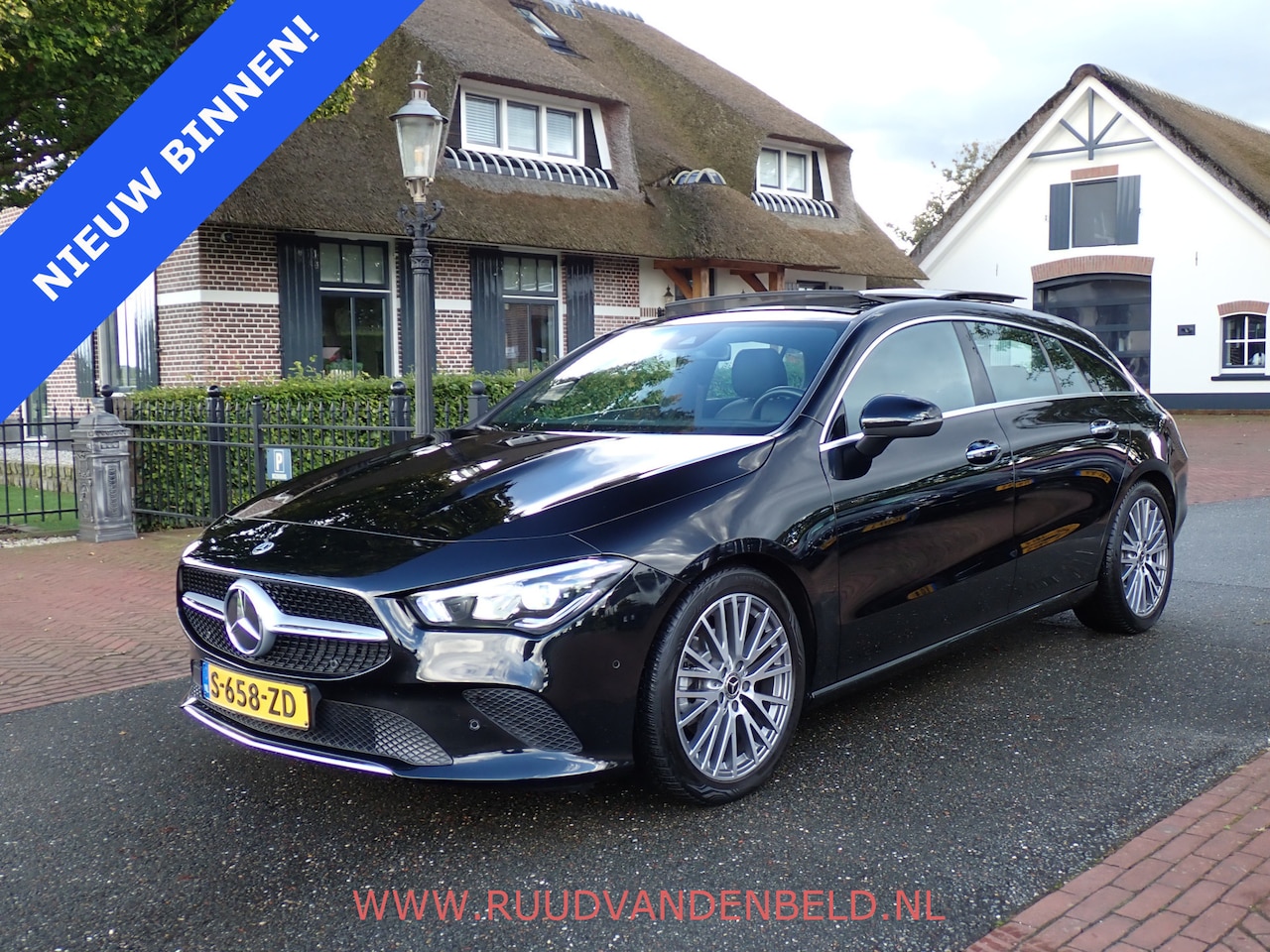 Mercedes-Benz CLA-klasse Shooting Brake - 180 PANODAK/SPORTLEER/CAMERA/DAB/CARPLAY - AutoWereld.nl