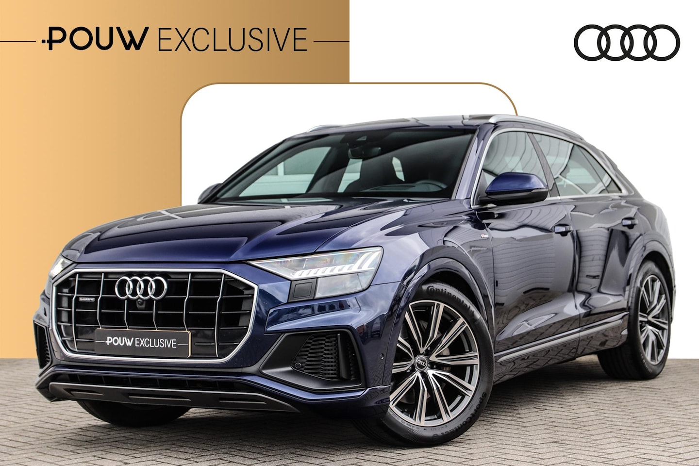 Audi Q8 - 55 TFSI 340pk Quattro S-Line Edition | Vierwielbesturing | Panoramadak | S-Sportstoelen - AutoWereld.nl