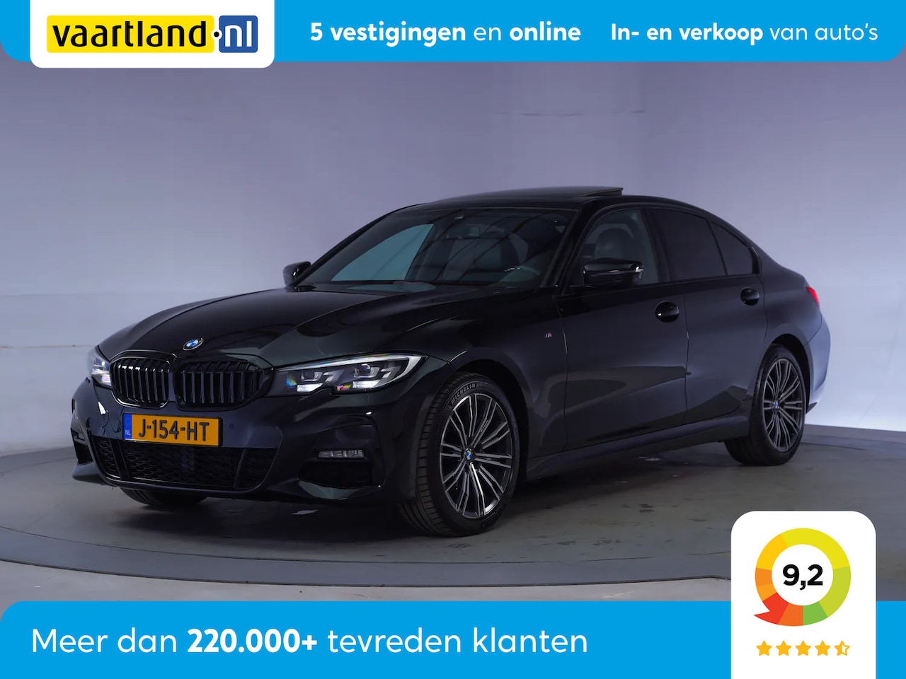 BMW 3-serie - 318i M Sport High Executive Aut. [ Schuifdak Live-cockpit prof. LED ] - AutoWereld.nl