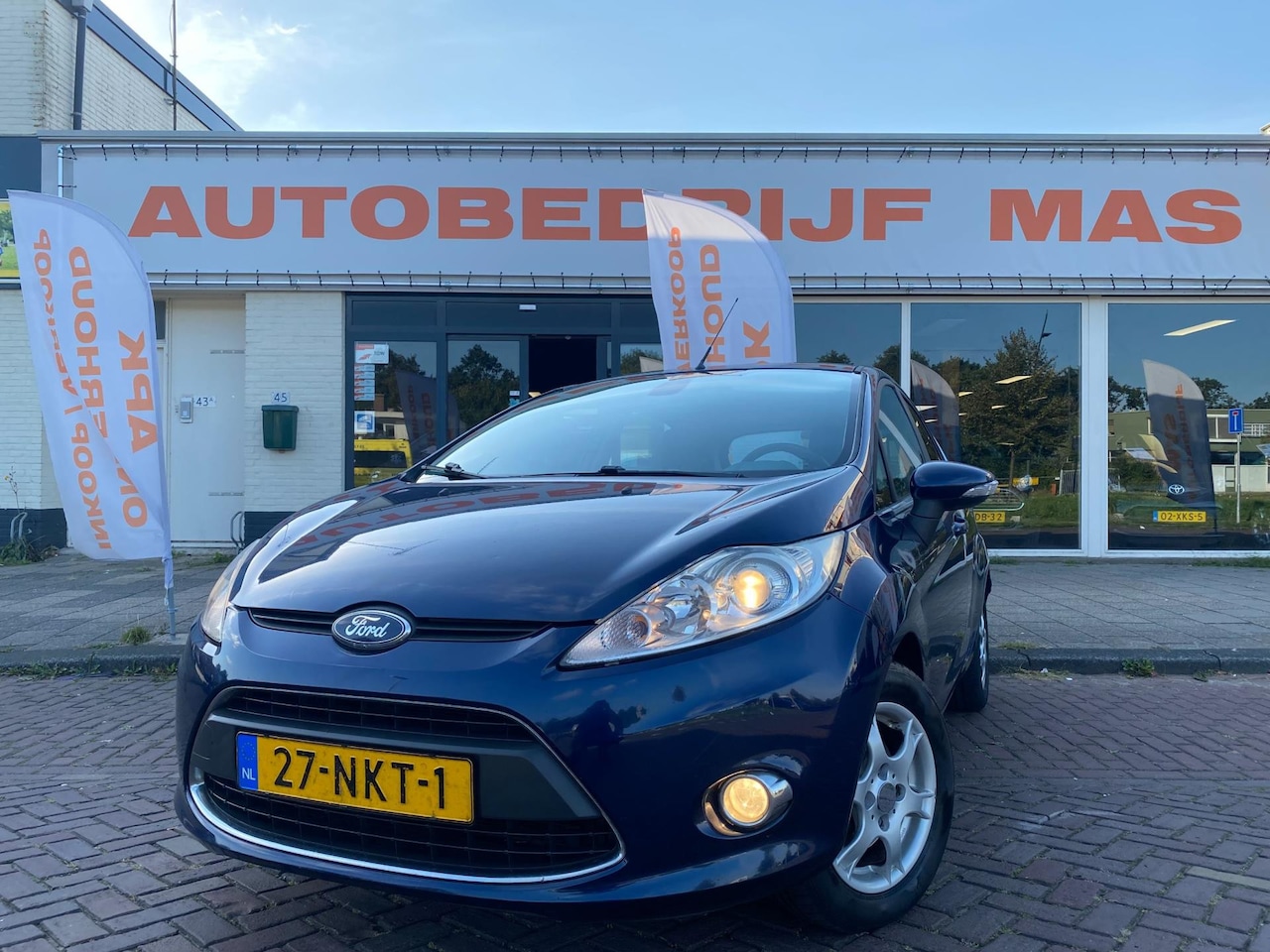 Ford Fiesta - 1.6 TDCi Titanium Nwe Apk Airco Trekhaak - AutoWereld.nl