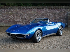 Corvette C3 - Convertible 327 Restored condition, Since 2007 in Europe, Finished in "LeMans Blue over Me