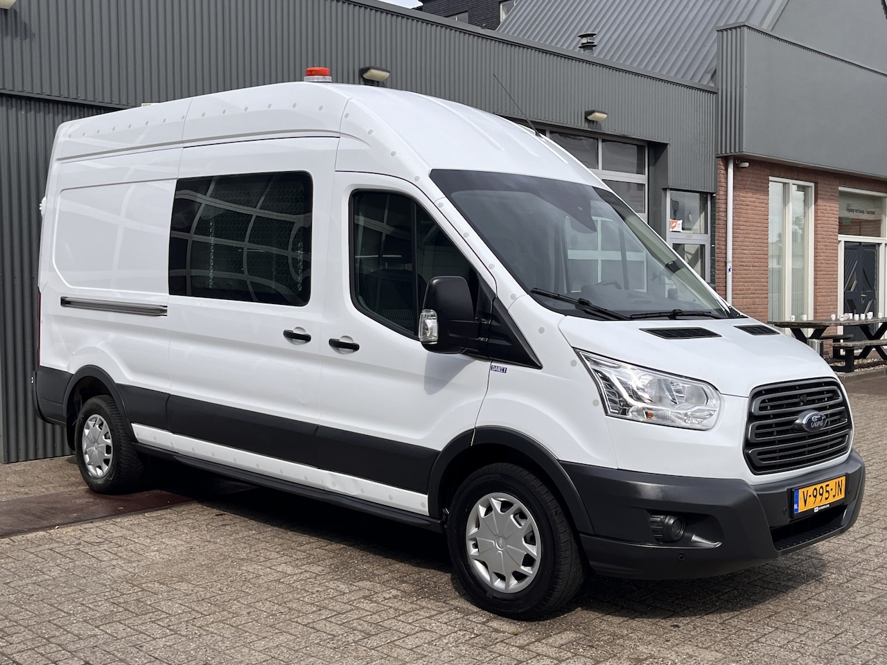 Ford Transit - 350 2.0 TDCI L3H3 Airco Cruise controle Kastinrichting Standkachel Omvormer Trekhaak 2800k - AutoWereld.nl