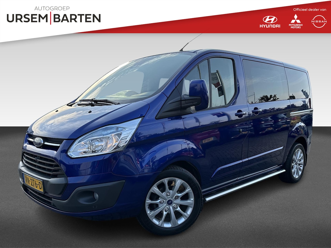 Ford Transit Custom - 270 2.2 TDCI L1H1 Limited DC 155PK | dubbelcabine | Leer | elek. best stoel | Stoelverwarm - AutoWereld.nl