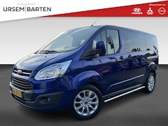 Ford Transit Custom - 270 2.2 TDCI L1H1 Limited DC 155PK | dubbelcabine | Leer | elek. best stoel | Stoelverwarm