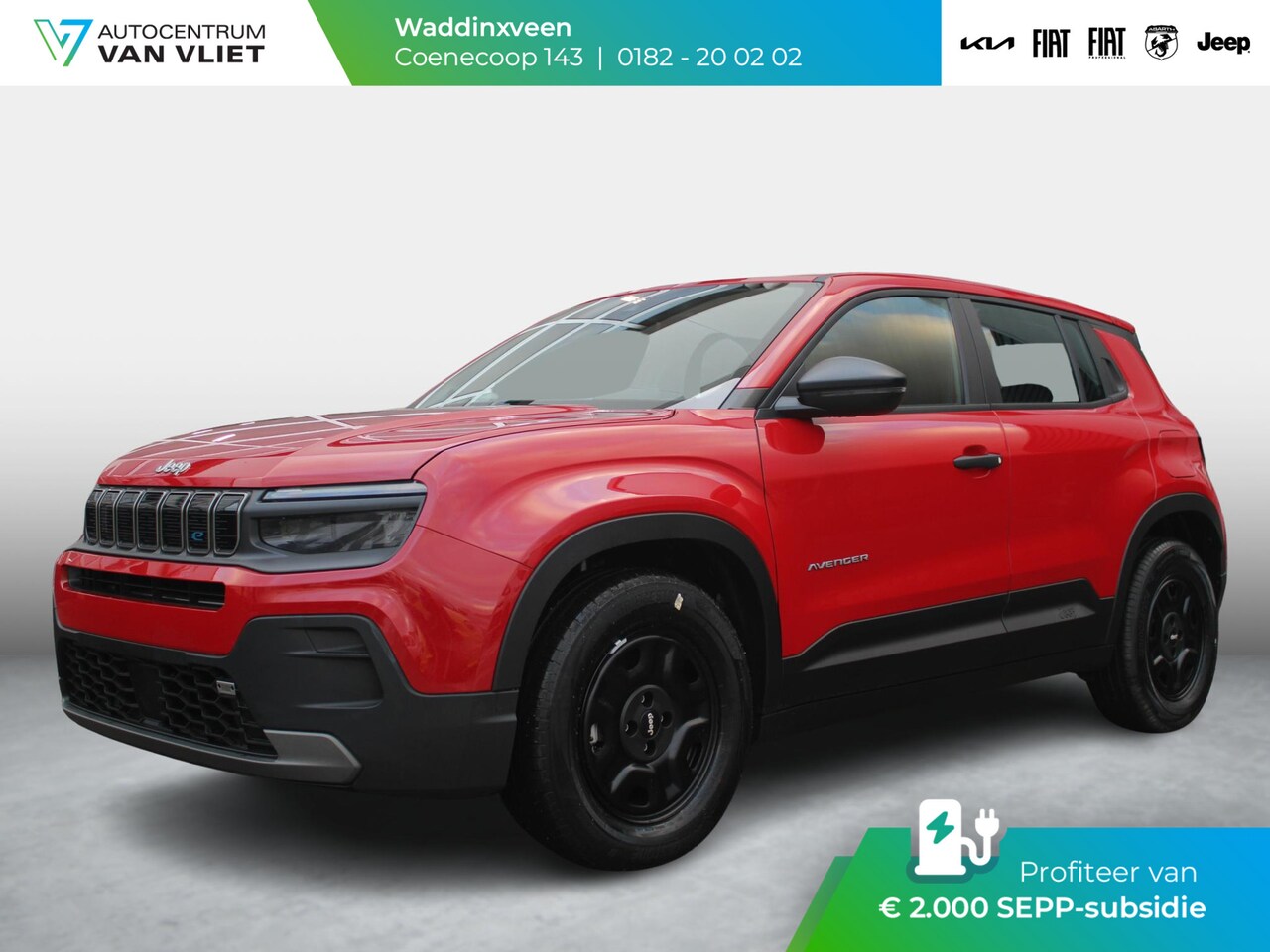 Jeep Avenger - 54kWh | Uit voorraad leverbaar | Subsidie € 2.000,- * - AutoWereld.nl