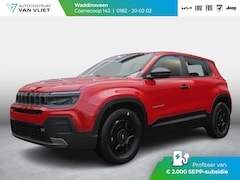 Jeep Avenger - 54kWh | Uit voorraad leverbaar | Subsidie € 2.000,