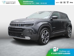 Jeep Avenger - Summit 54 kWh Leer | Apple Carplay | 18" LM velgen| Subsidie € 2.000,